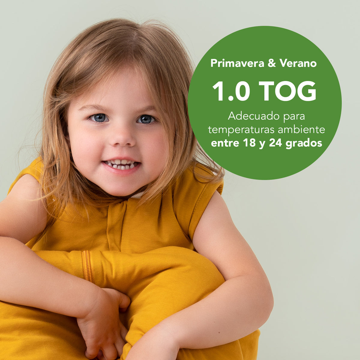 Saco de dormir para bebé 1.0 TOG_Azafrán_TOG_425
