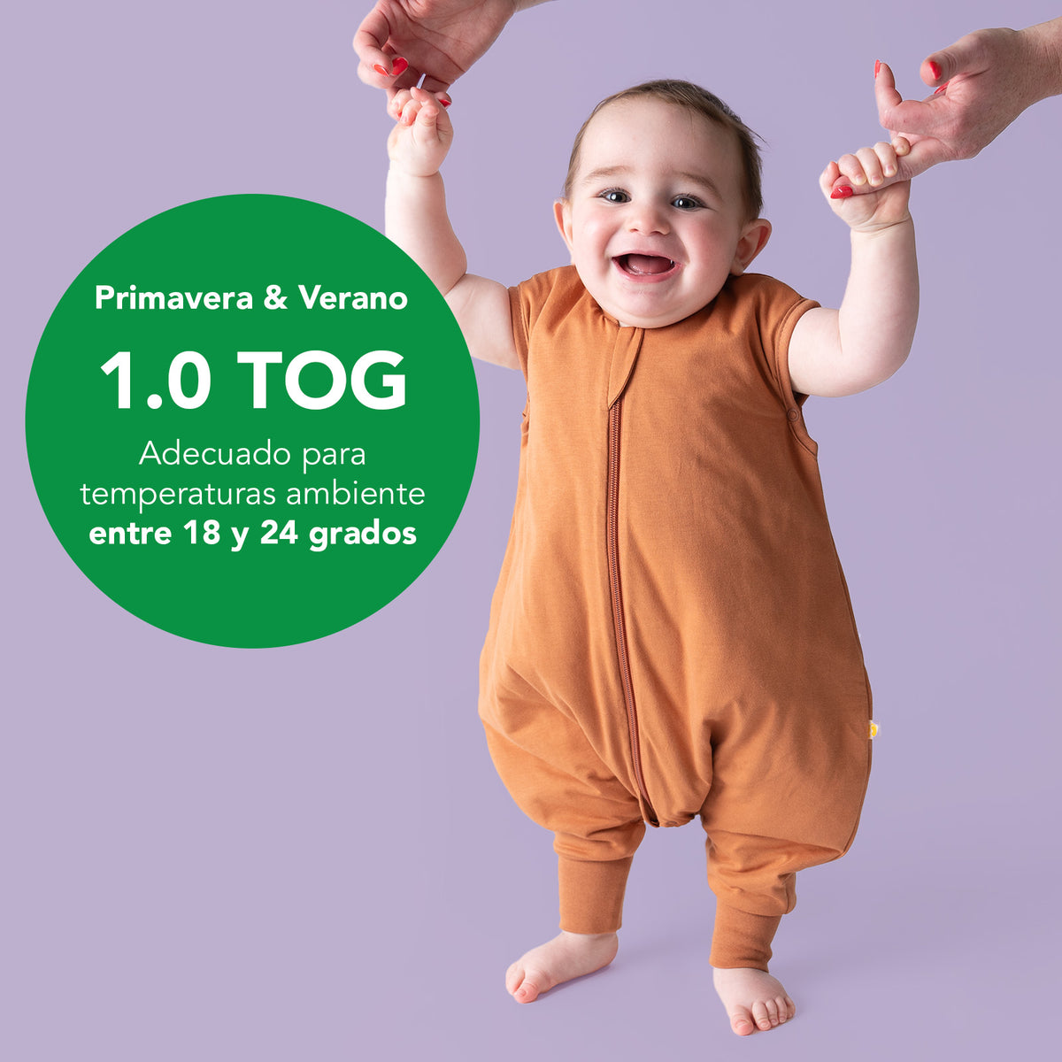 Saco de dormir con pies 1.0 TOG_Caramelo_TOG_424