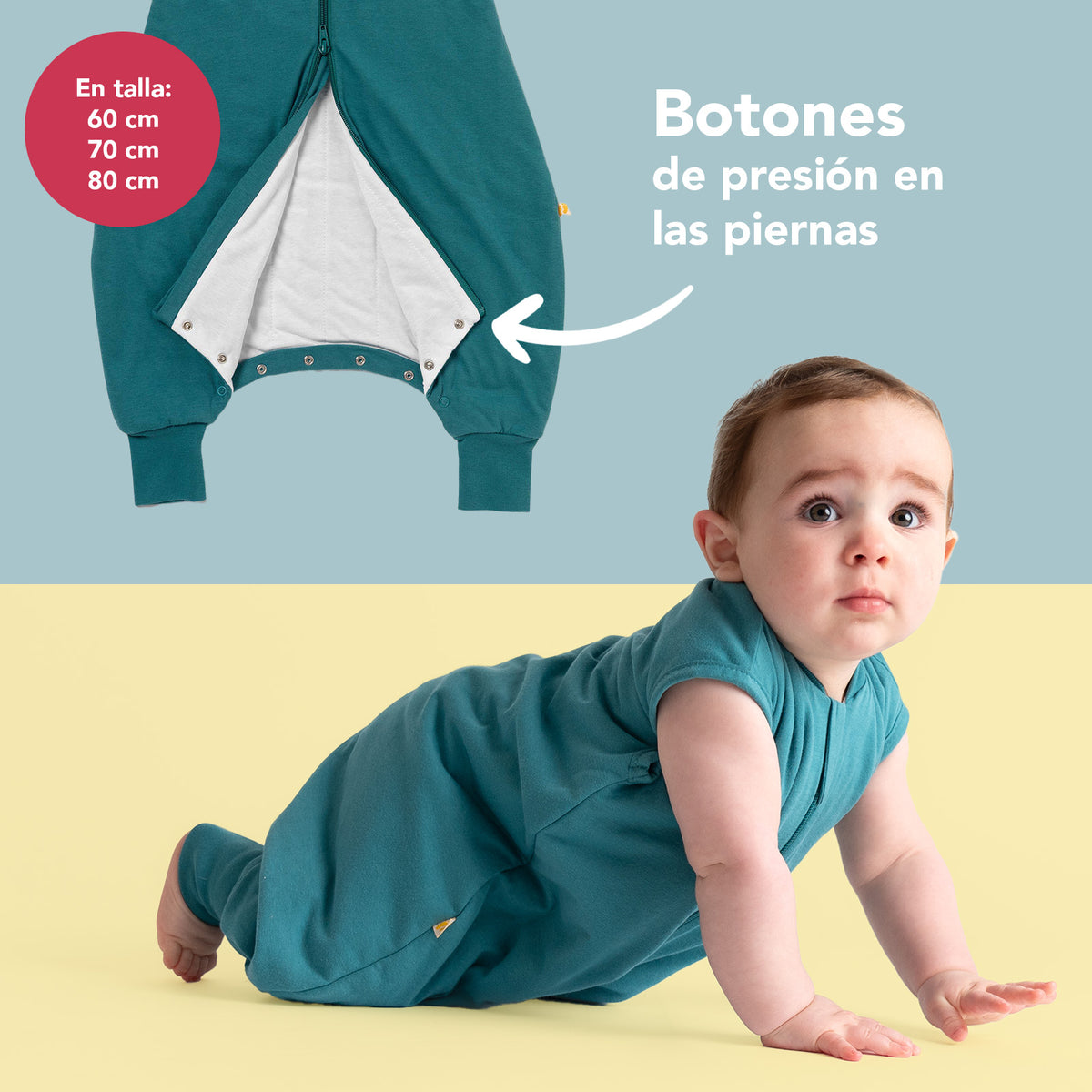 Saco de dormir con pies 1.0 TOG_Petróleo_zona del pie_424