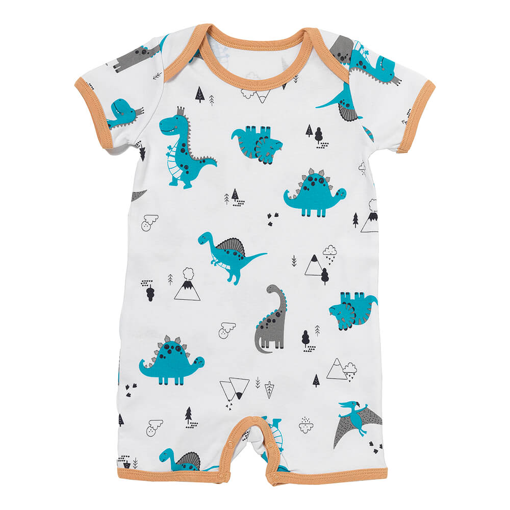 Pack de 2 bodies para bebé manga corta de algódon orgánico_Jurassic_2_439