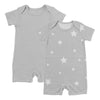 Pack de 2 bodies para bebé manga corta de algódon orgánico_Estrellas grises_1_439