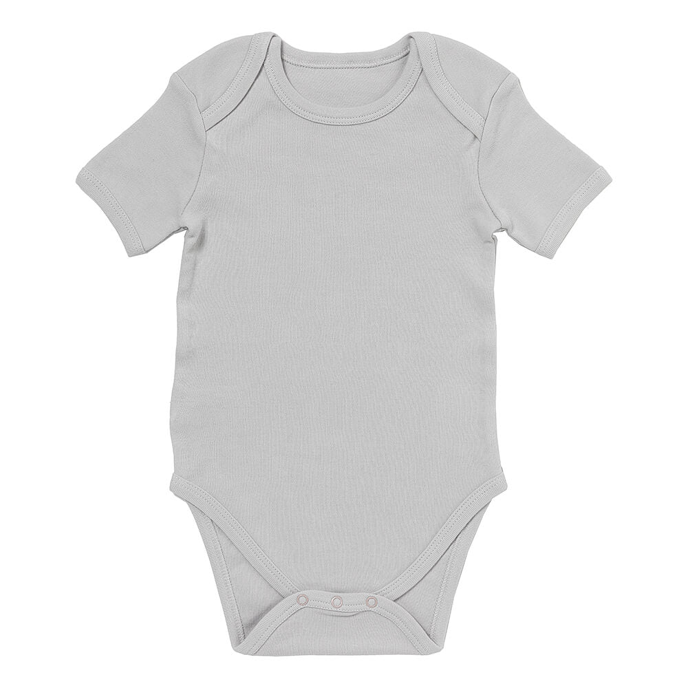 Pack de 5 bodies para bebé manga corta de algodón orgánico_Estrellas grises_3_430