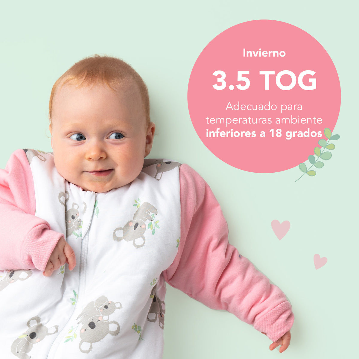 Saco de dormir para bebé 3.5 TOG_Koala_TOG_471
