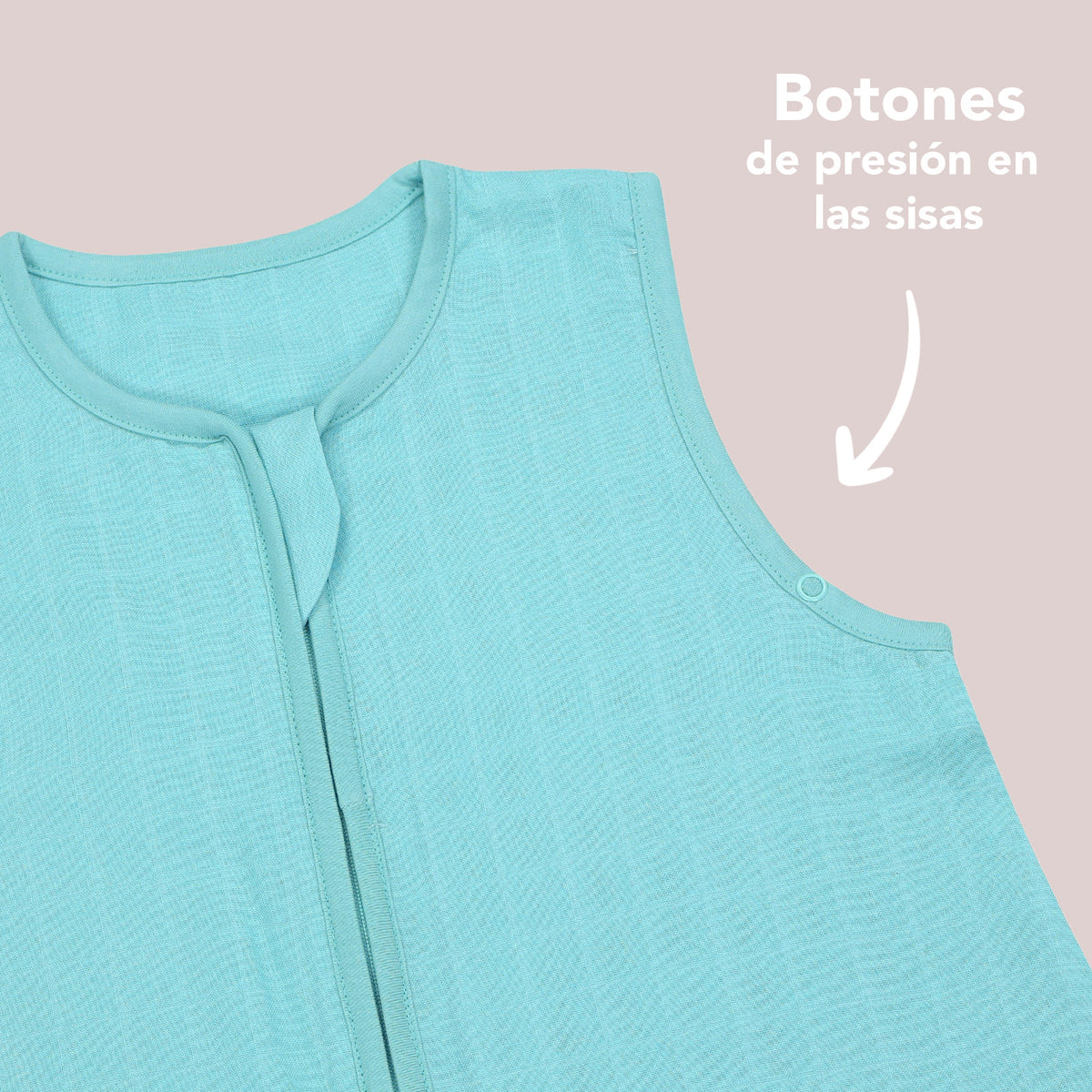 Saco de dormir para bebé de muselina 0.5 Tog_Agua_4_423