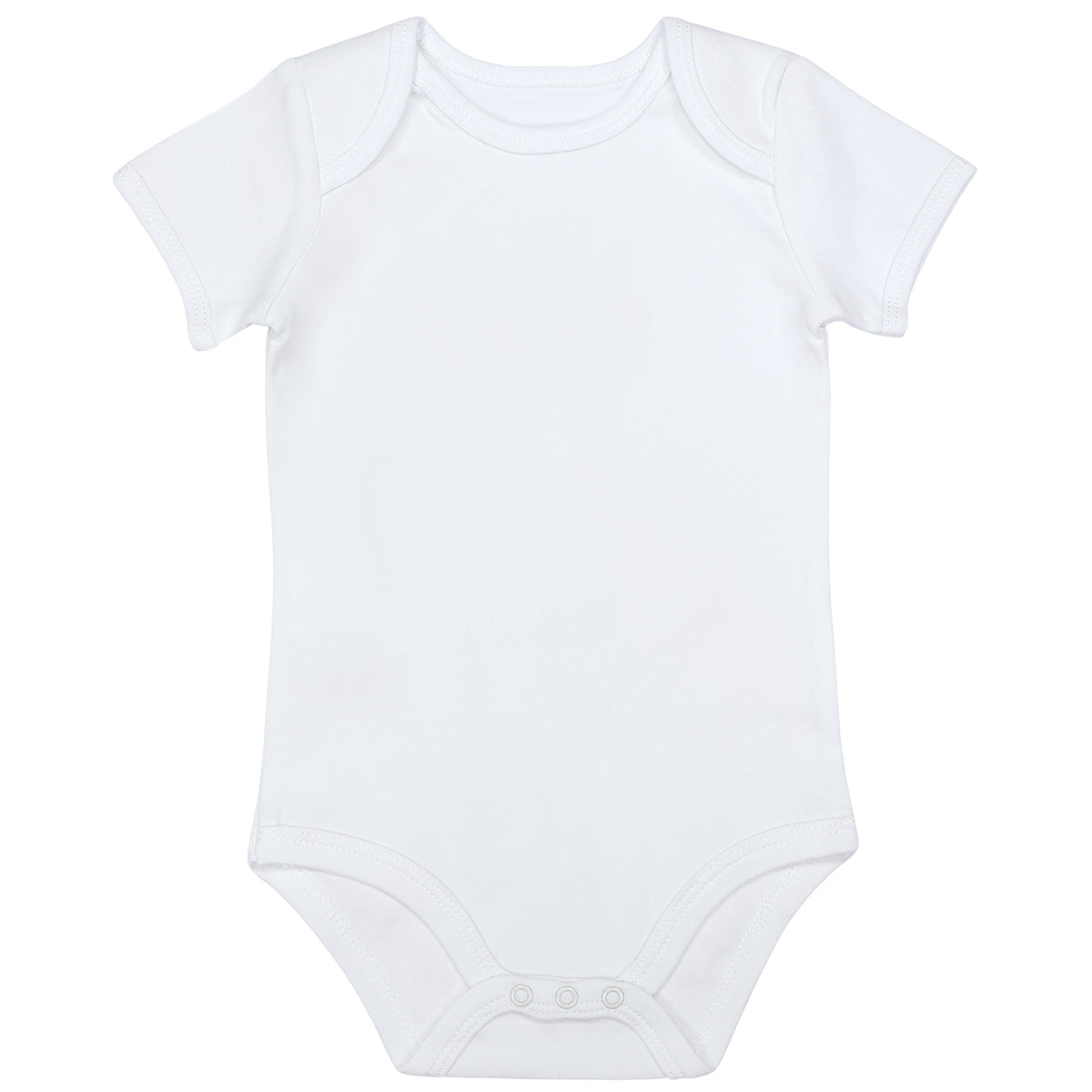Pack de 5 bodies para bebé manga corta de algodón orgánico_Blanco_3_430