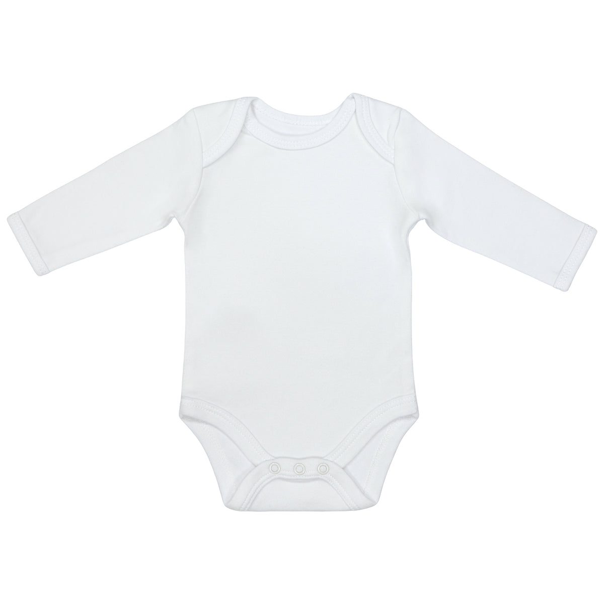 Pack de 3 bodies para bebé manga larga de algódon orgánico_Blanco_3_434