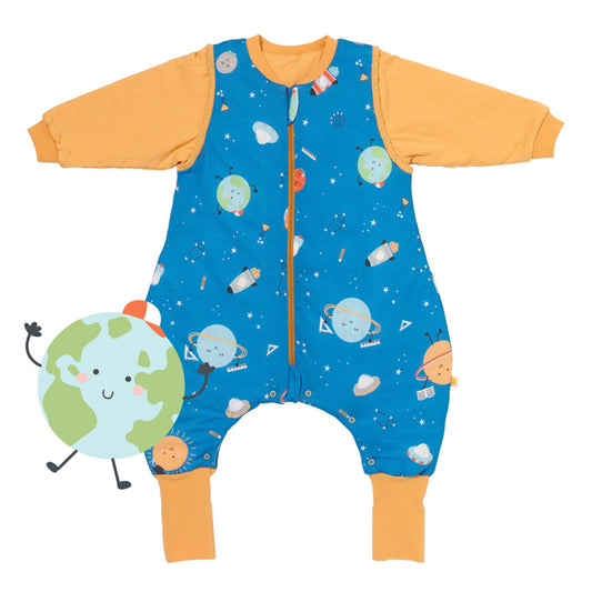 Saco de dormir con pies y suelas antideslizantes 2.5 TOG_Space_parte frontal_461