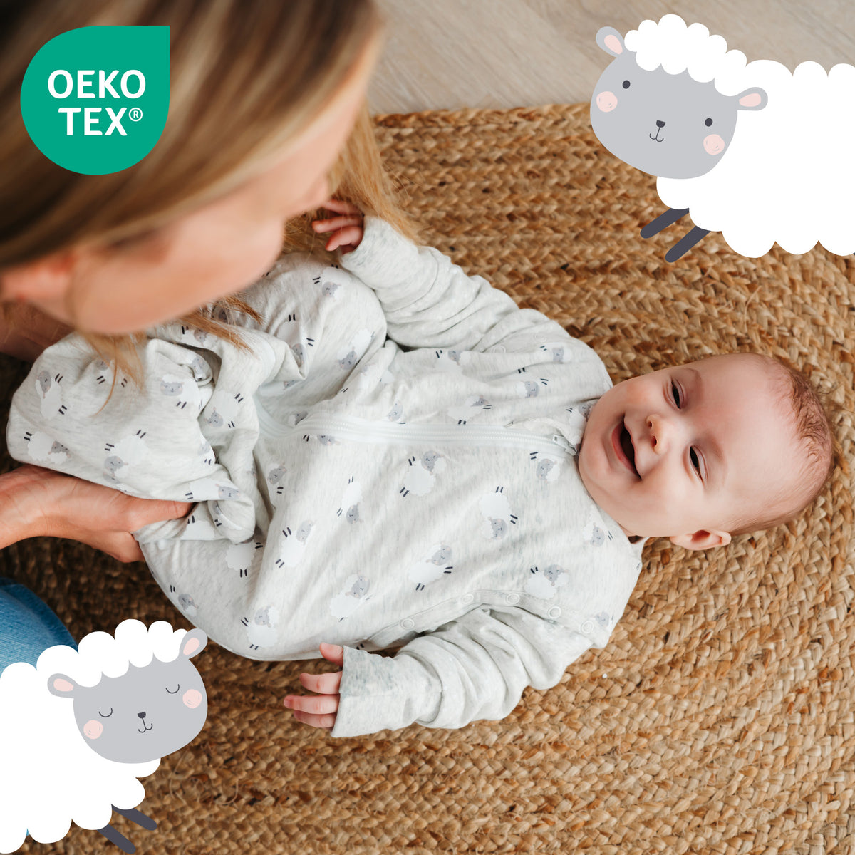 Saco de dormir para bebé 2.5 TOG_Canguro_OEKOTEX_465