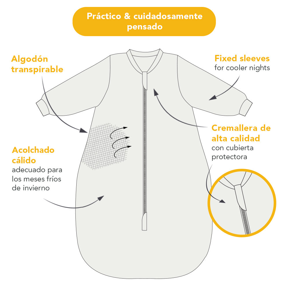 Saco de dormir para bebé 3.5 TOG_USP_471