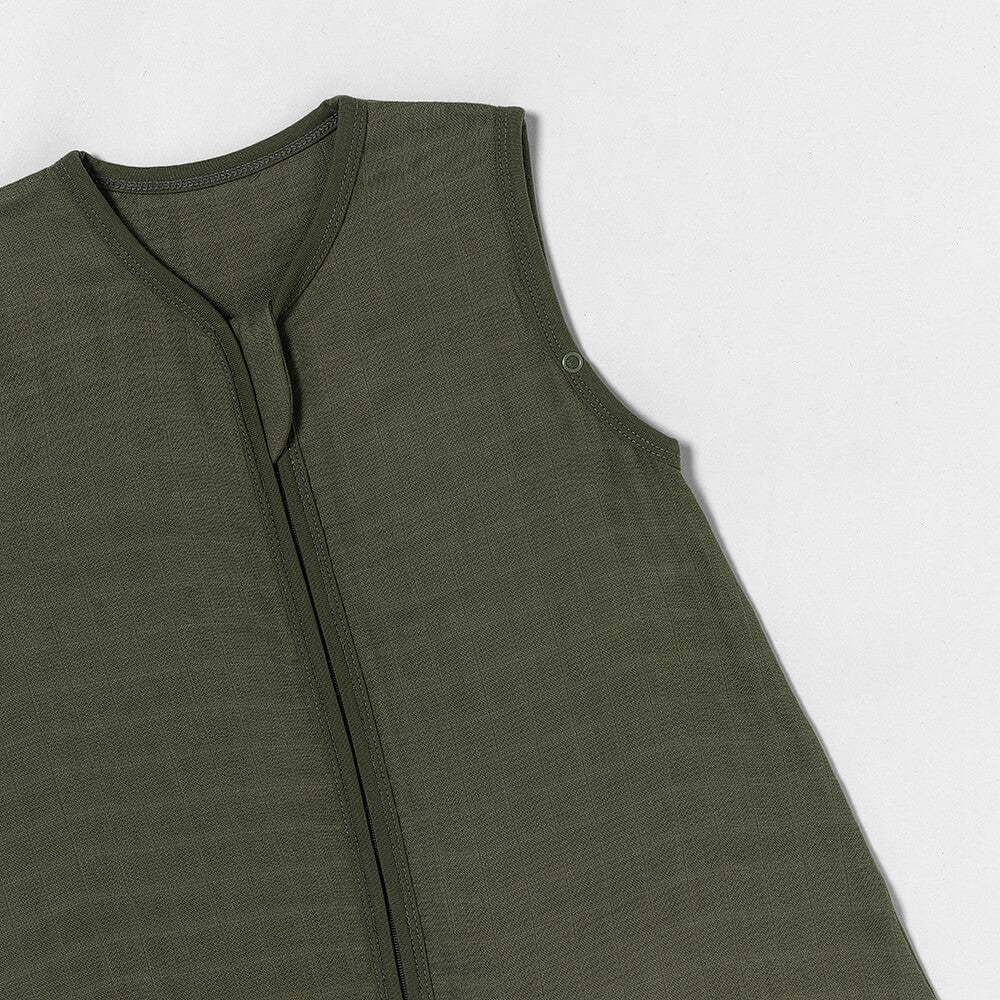 Saco de dormir con pies de muselina 0.5 Tog_Olive_2_422