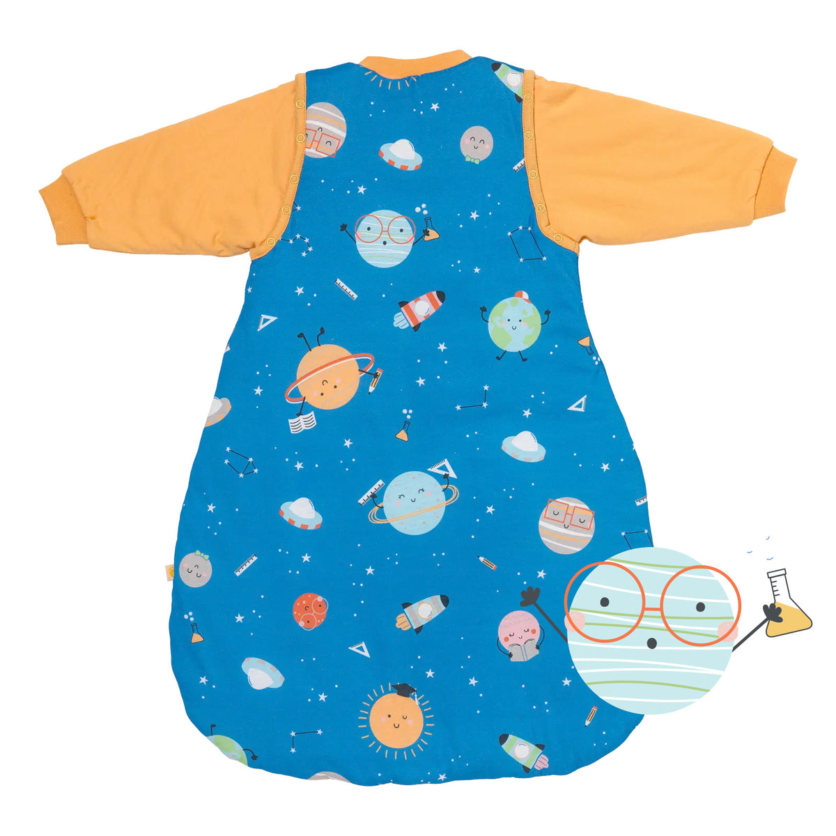 Saco de dormir para bebé 2.5 TOG_Space_parte trasera_465