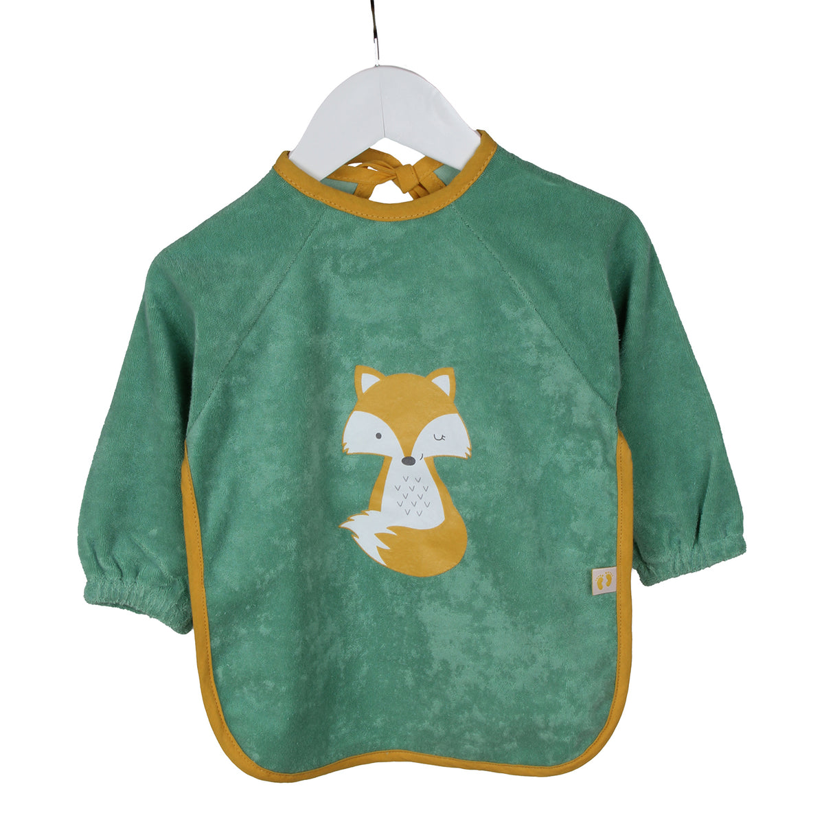 Babero impermeable con mangas_Animales del bosque_1_411