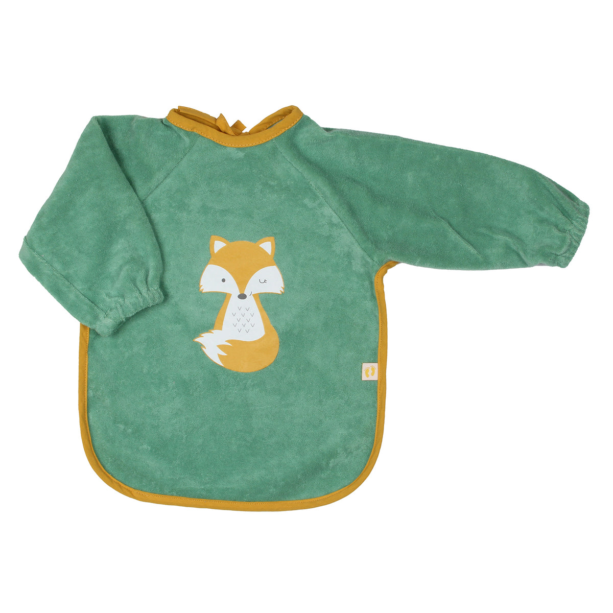 Babero impermeable con mangas_Animales del bosque_2_411