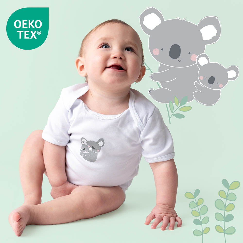 Pack de 5 bodies para bebé manga corta de algodón orgánico_Koala_2_430