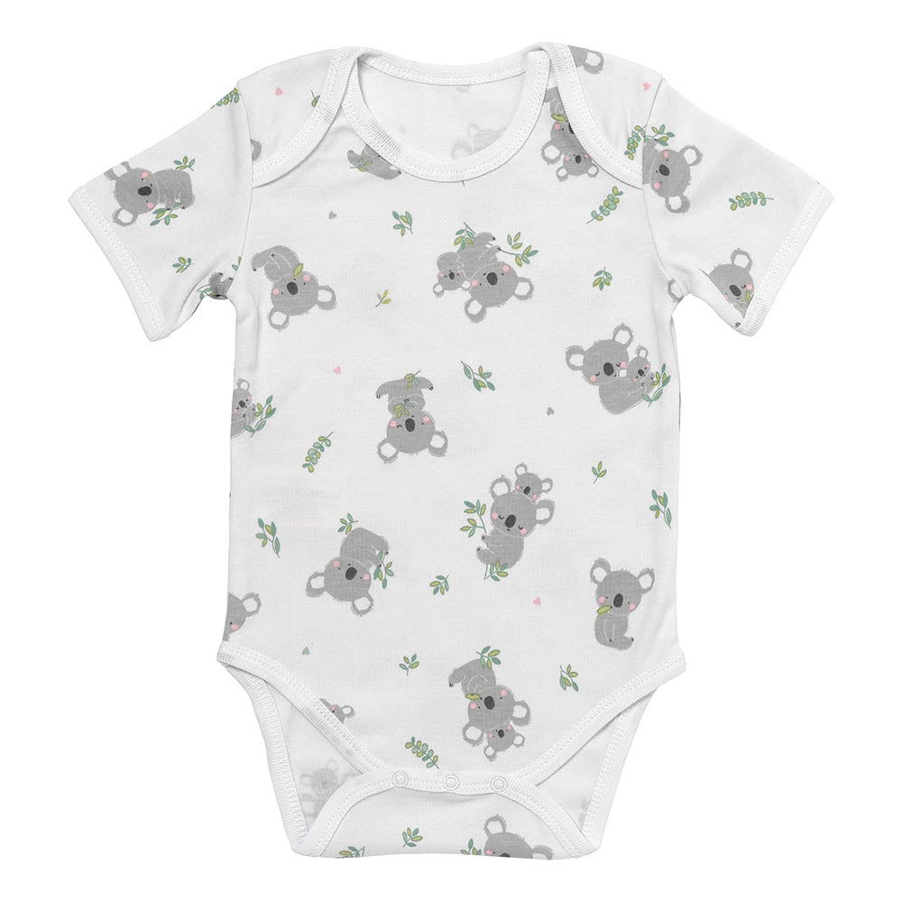 Pack de 5 bodies para bebé manga corta de algodón orgánico_Koala_4_430