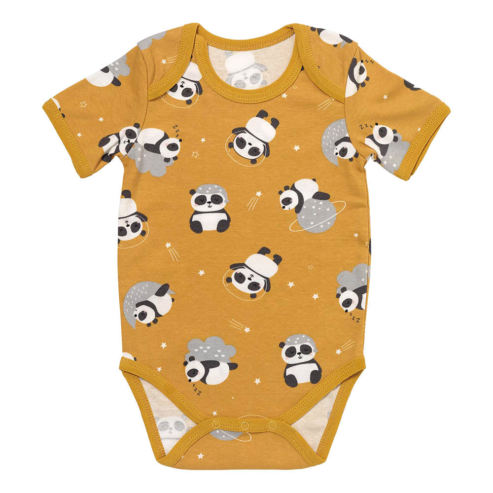 Pack de 5 bodies para bebé manga corta de algodón orgánico_Panda_4_430