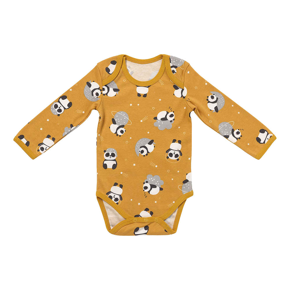 Pack de 3 bodies para bebé manga larga de algódon orgánico_Panda_4_434