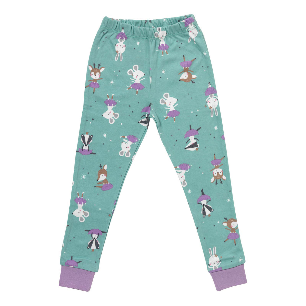 Pijama de niño de algódon orgánico_Bailarina_pantalón_444