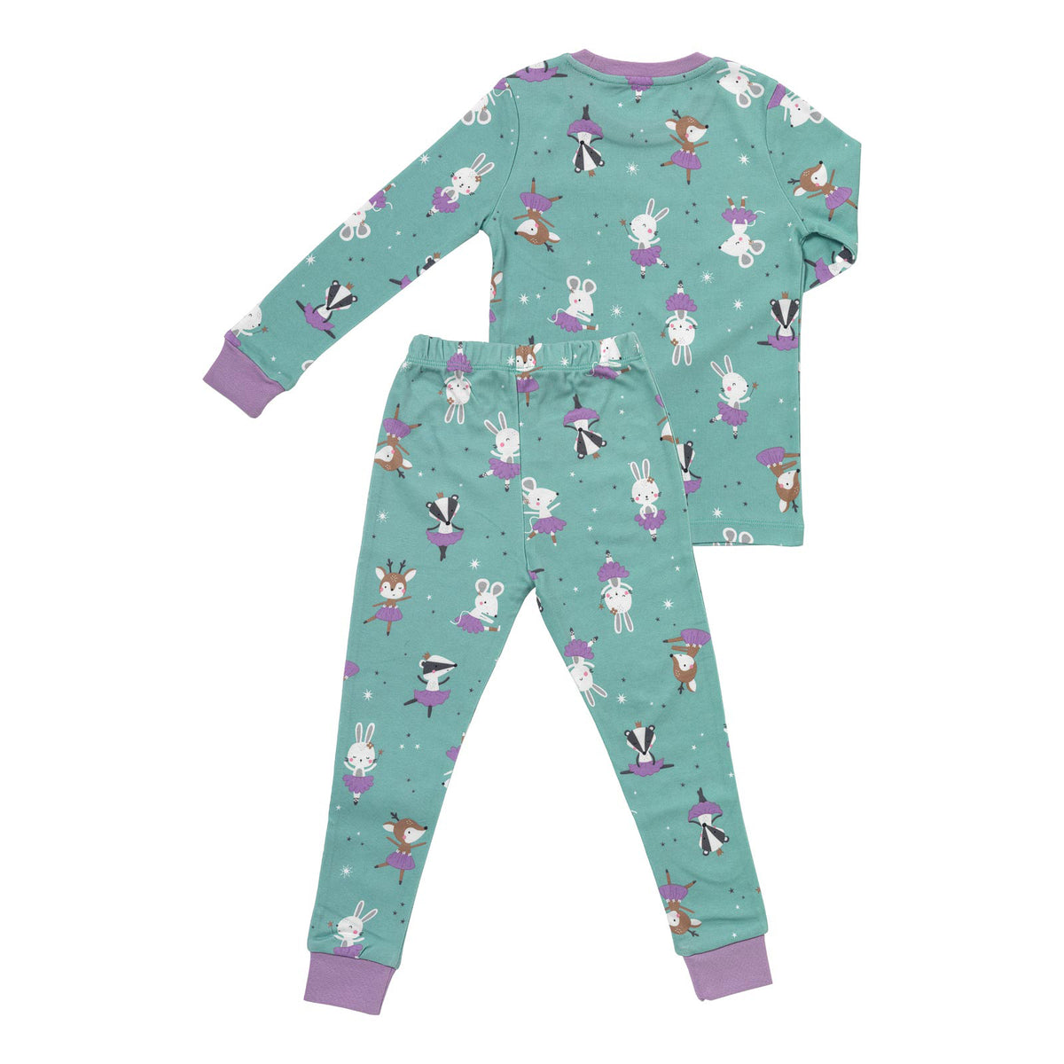 Pijama de niño de algódon orgánico_Bailarina_parte trasera_444