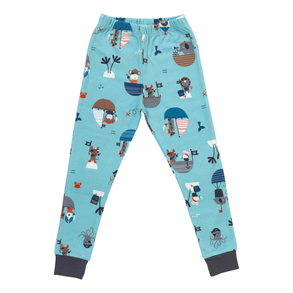 Pijama de niño de algódon orgánico_Pirata_pantalón_444
