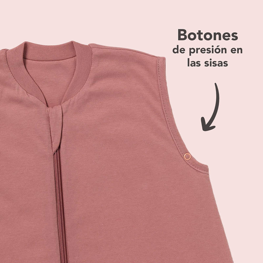Saco de dormir para bebé 1.0 TOG_Rosa pastel_zona del brazo_425