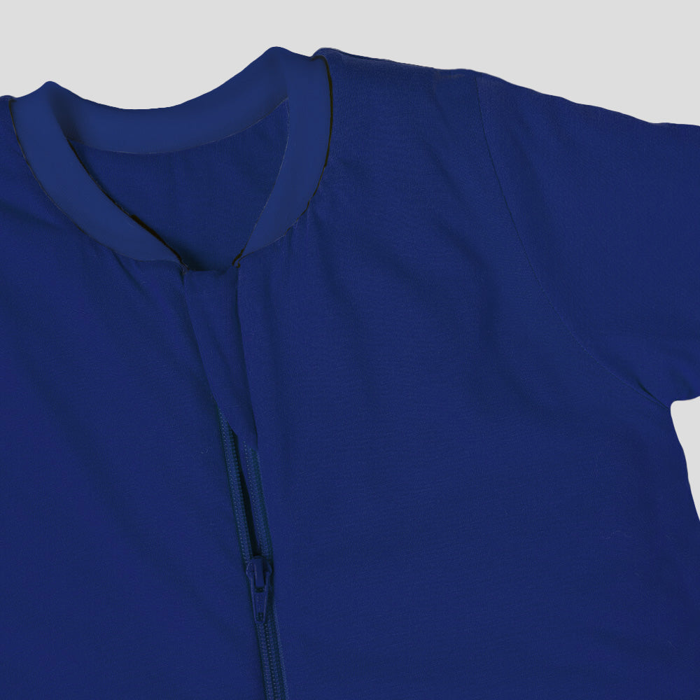 Saco de dormir con pies 3.5 TOG_Azul marino_zona del brazo_470