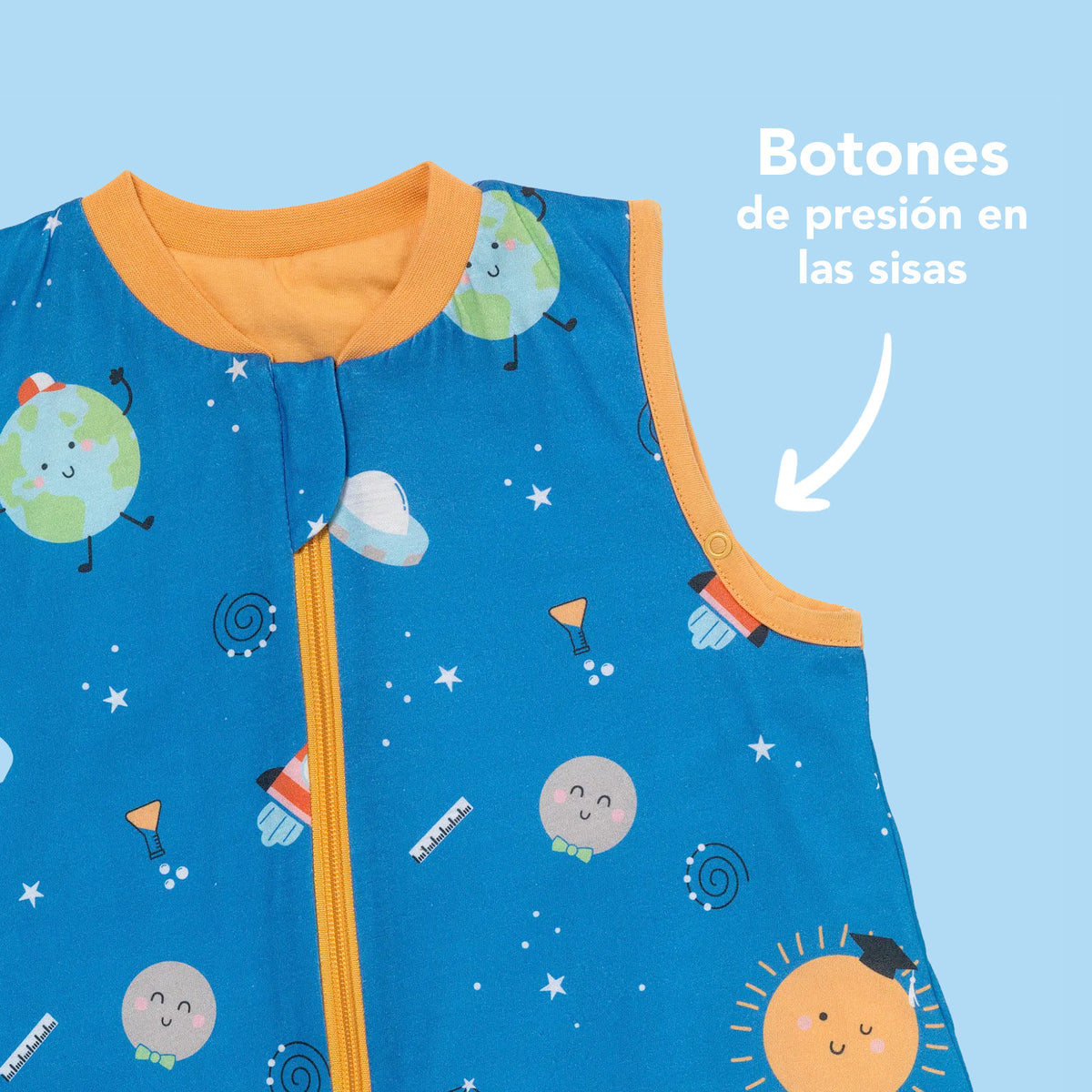 Saco de dormir para bebé 1.0 TOG_Space_zona del brazo_420
