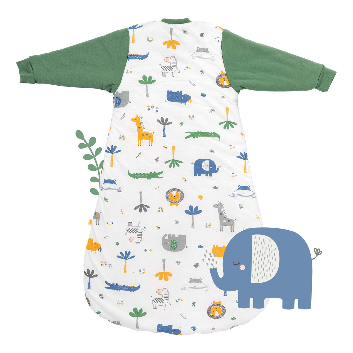 Saco de dormir para bebé 3.5 TOG_Jungla_parte trasera_471