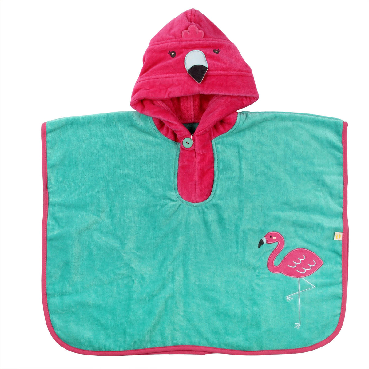Poncho de Baño con Capucha_Flamenco_1_409