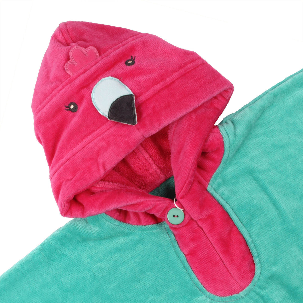 Poncho de Baño con Capucha_Flamenco_4_409