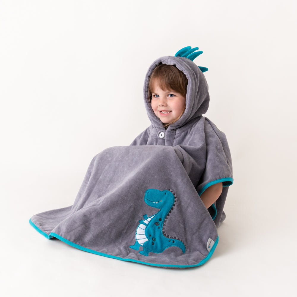 Poncho de Baño con Capucha_Jurassic_3_409