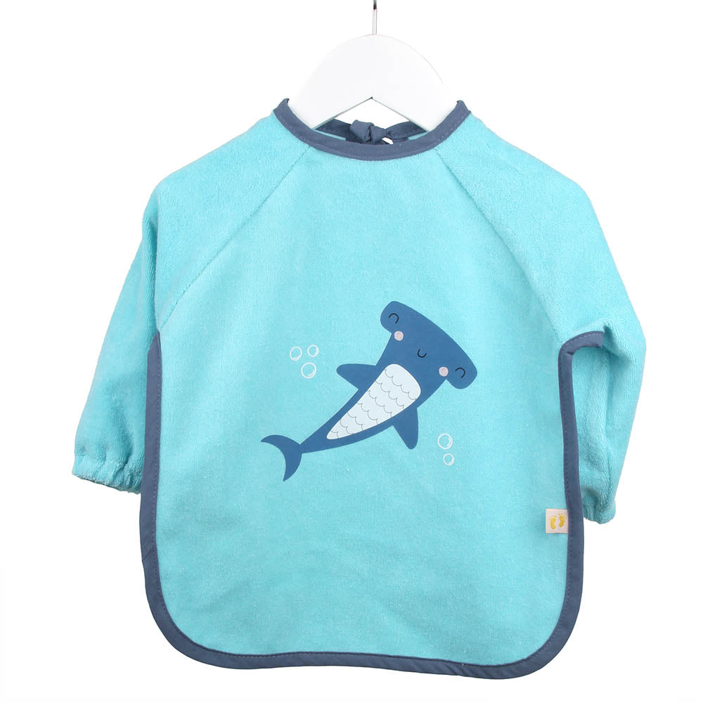 Babero impermeable con mangas_Animales marinos_1_411