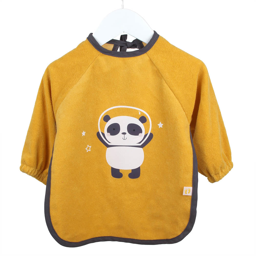 Babero impermeable con mangas_Panda_1_411