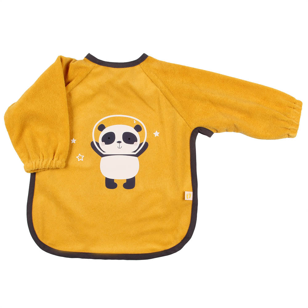 Babero impermeable con mangas_Panda_2_411