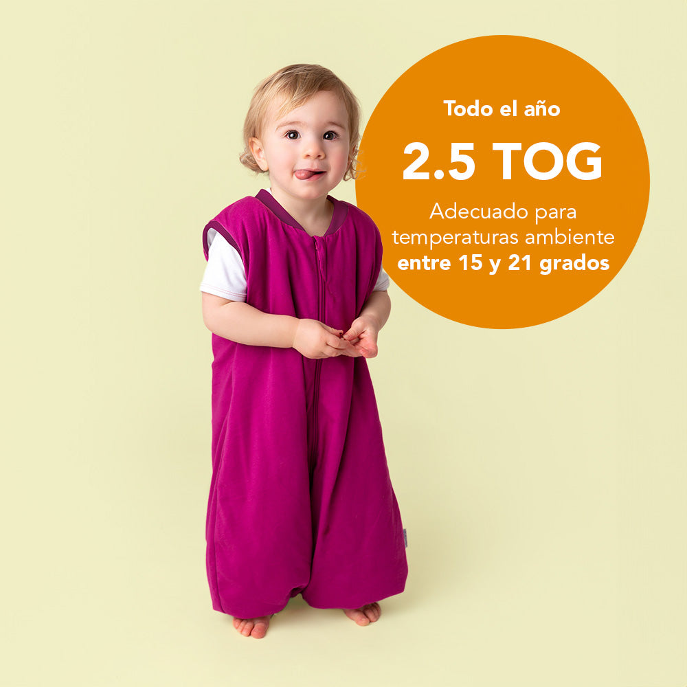 Saco de dormir con pies 2.5 TOG_Frambuesa_TOG_463