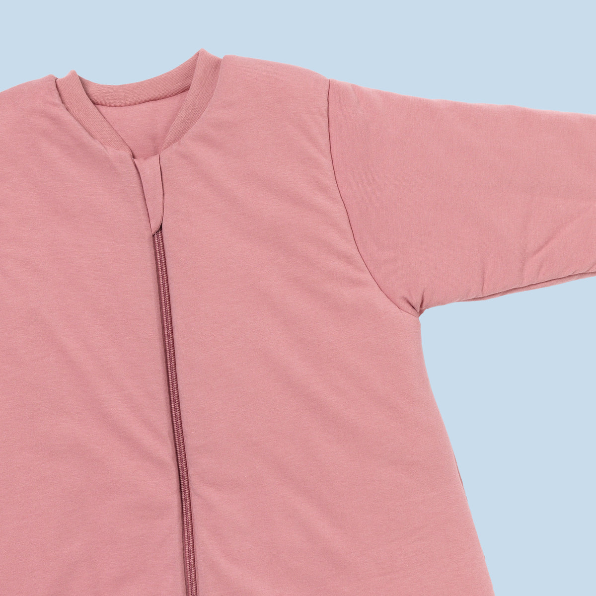 Saco de dormir con pies 3.5 TOG_Rosa pastel_zona del brazo_470