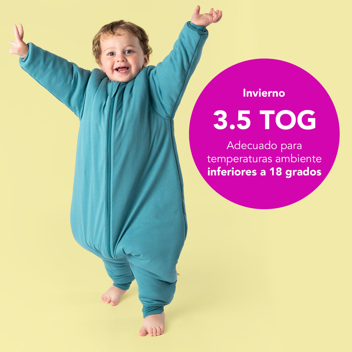 Saco de dormir con pies 3.5 TOG_Petróleo_TOG_470