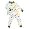 Pijama de niño de algódon orgánico_Jungla_parte frontal_444
