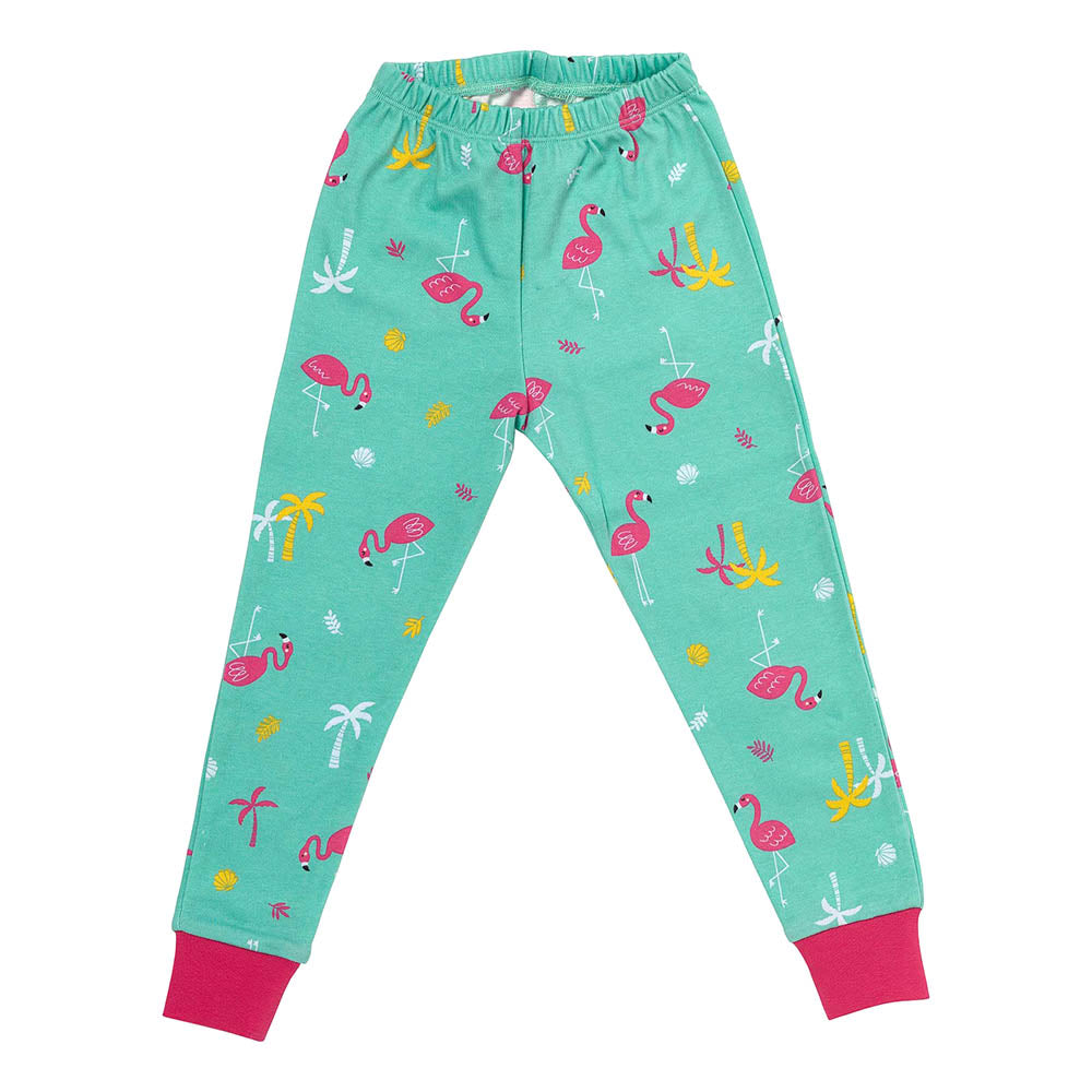 Pijama de niño de algódon orgánico_Flamenco_pantalón_444