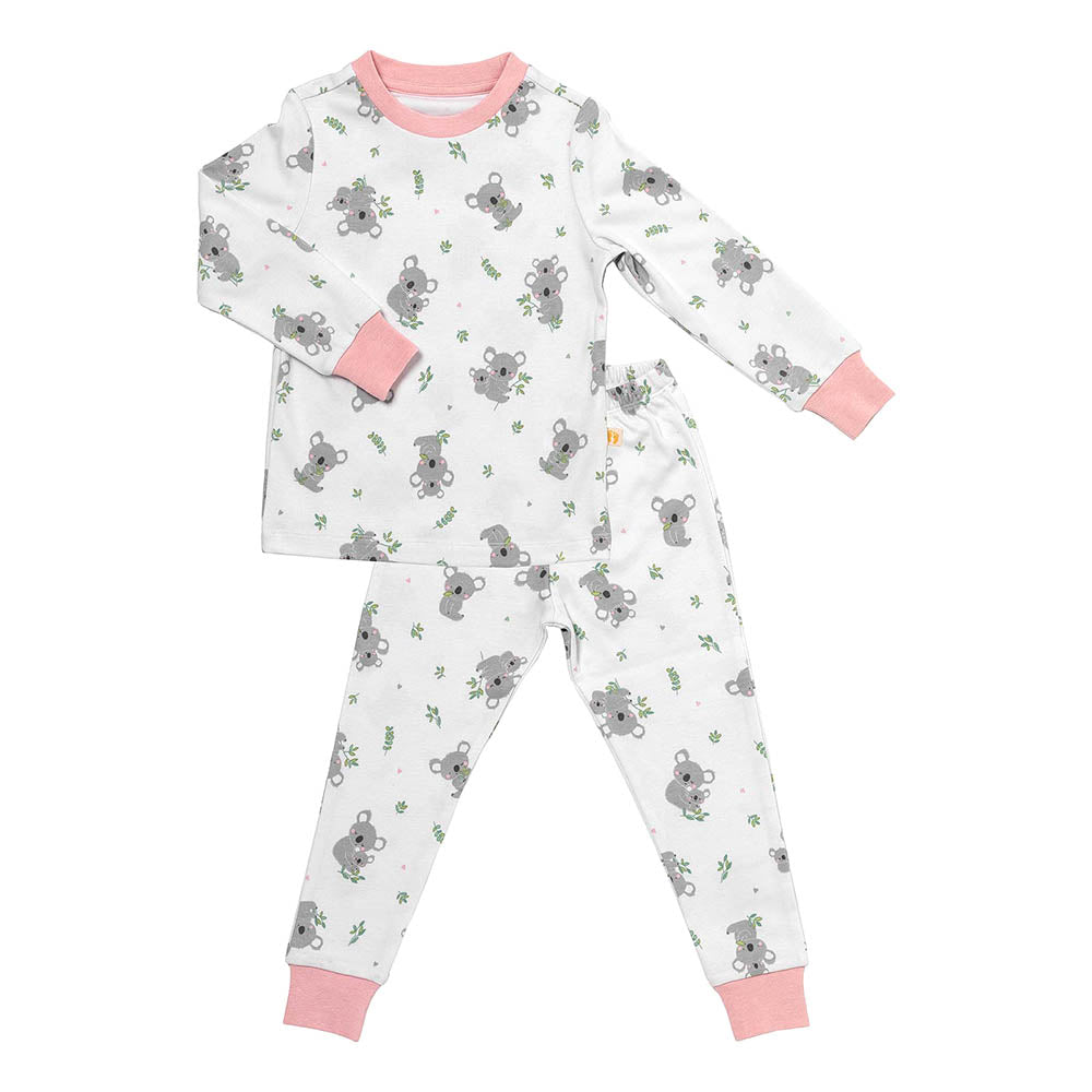 Pijama de niño de algódon orgánico_Koala_parte frontal_444