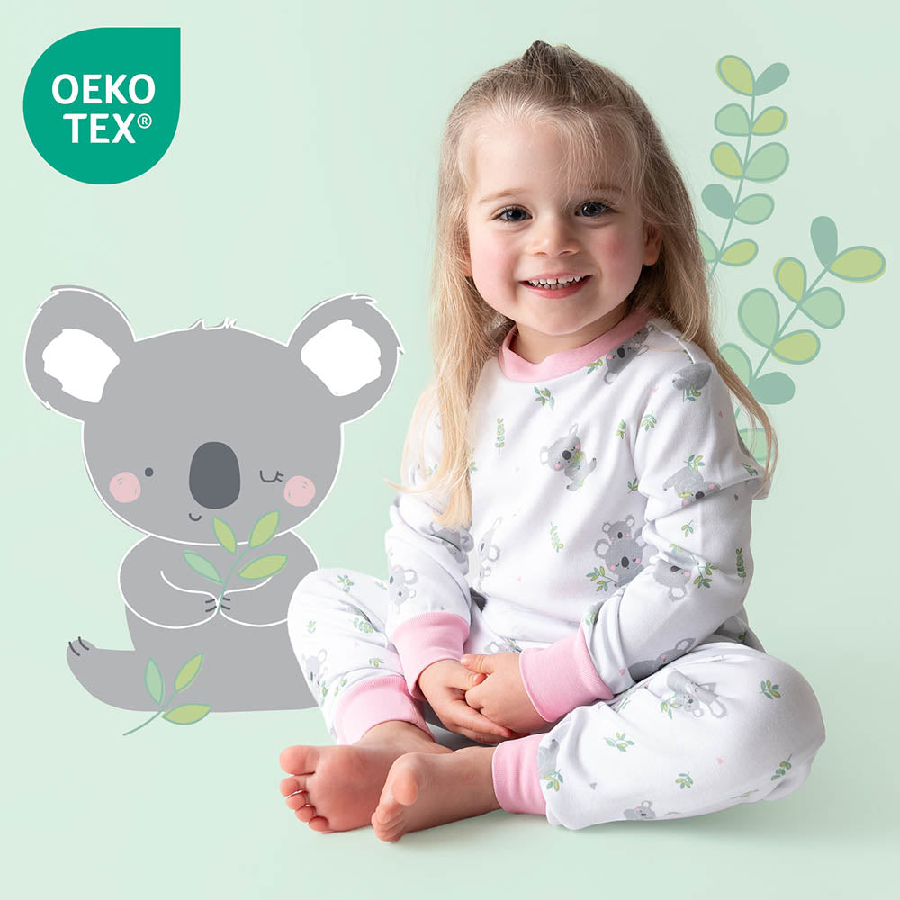 Pijama de niño de algódon orgánico_Koala_OEKOTEX_444