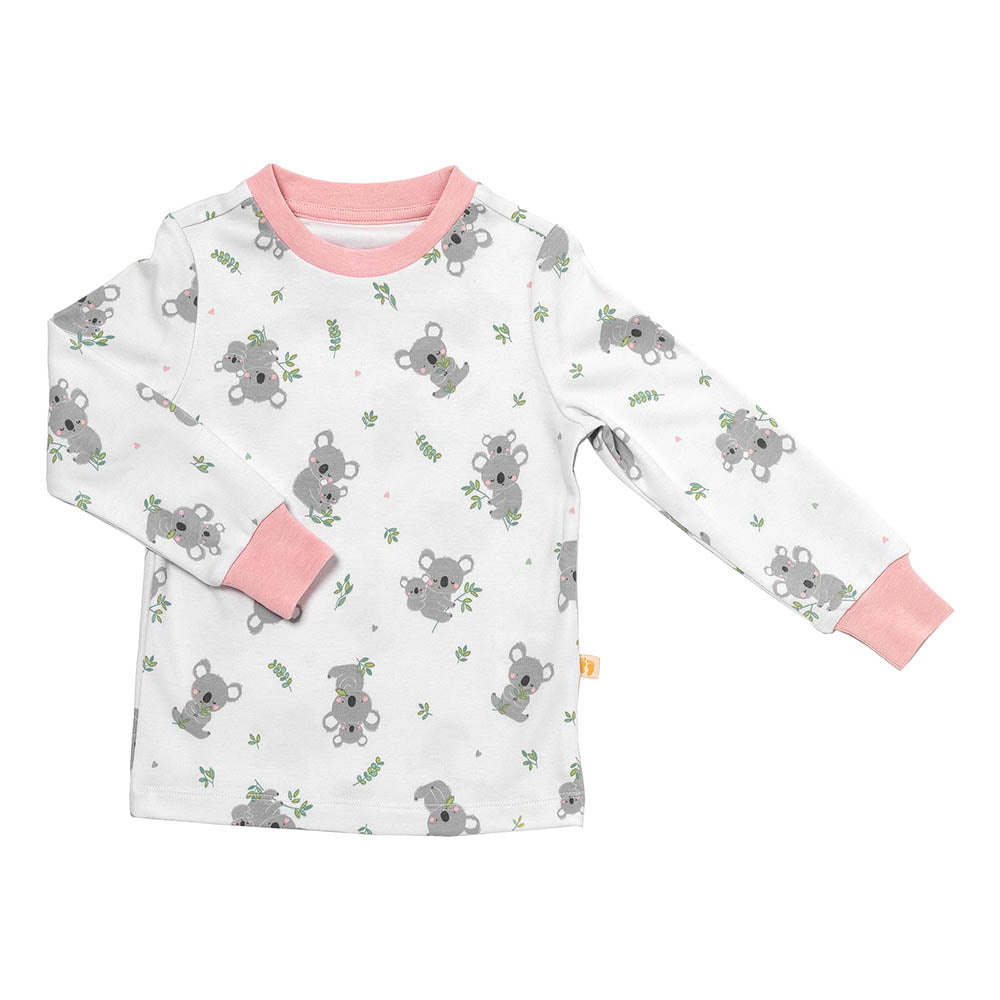 Pijama de niño de algódon orgánico_Koala_parte superior_444