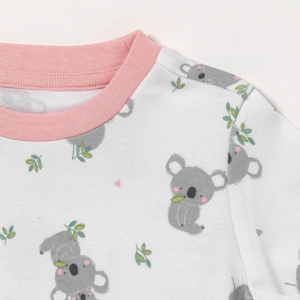 Pijama de niño de algódon orgánico_Koala_detalle_444