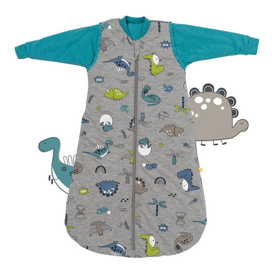 Saco de dormir para bebé 2.5 TOG_Dinosaurio_parte frontal_465