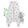 Saco de dormir con pies de muselina 0.5 TOG_Koala_parte frontal_412