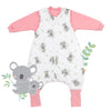 Saco de dormir con pies y suelas antideslizantes 2.5 TOG_Koala_parte frontal_461