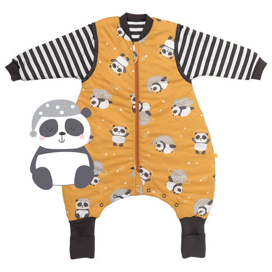 Saco de dormir con pies y suelas antideslizantes 3.5 TOG_Panda_parte frontal_468